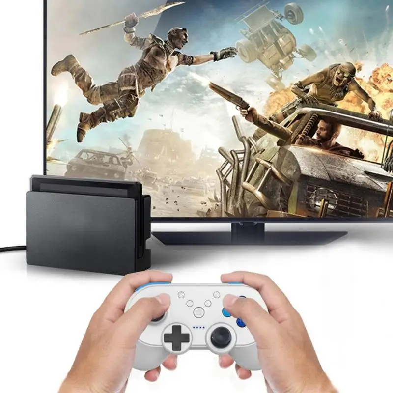 Мини беспроводной с вибрацией и Bluetooth геймпадом для переключателя NAND функцией