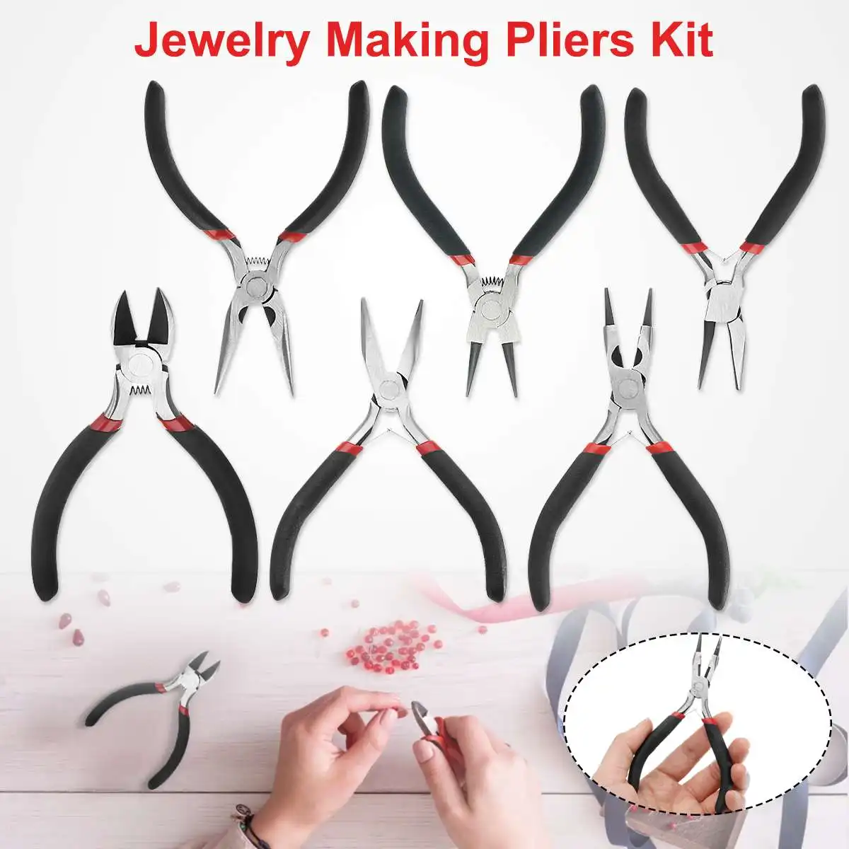 Мини плоскогубцы для рукоделия сгибание проволоки ювелирных изделий ремонт