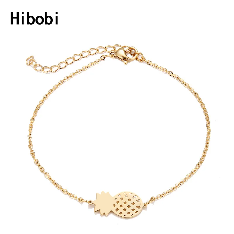 Браслет Hibobi из нержавеющей стали Женские Ювелирные изделия браслеты с