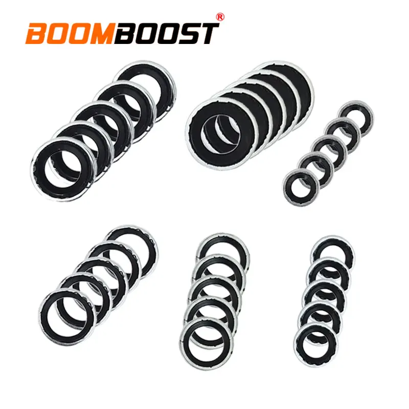 

Assortment Repair Tool 30pcs A/C Compressor O Ring Sealing Gasket Washer Set Air Conditioner Pump Washer