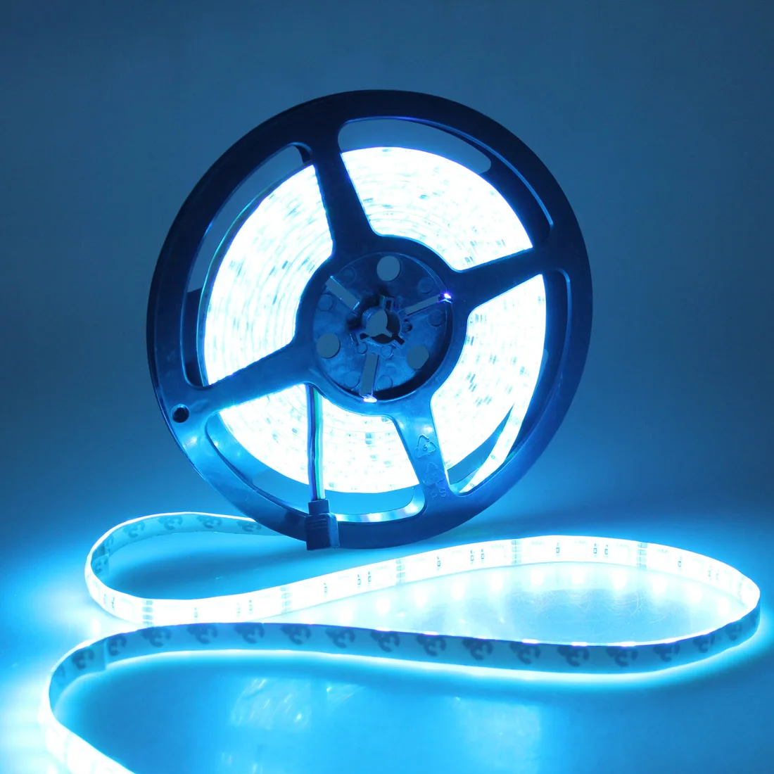 CLAITE 5 м 5050 RGB Водонепроницаемый 300 светодиодная полоса света DC12V + 24 ключа ИК