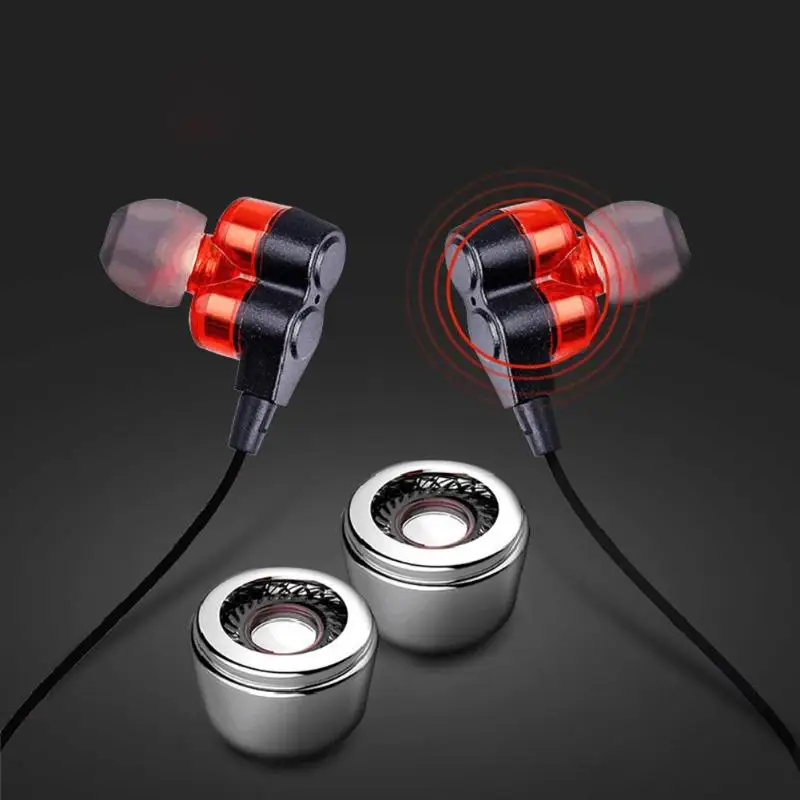 WY S12 беспроводной Bluetooth наушники вкладыши двойной подвижная катушка гарнитура с