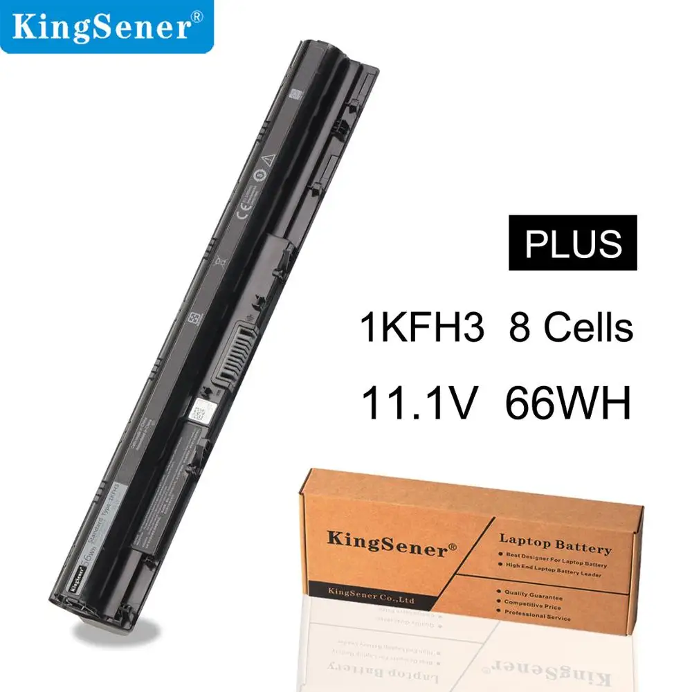 KingSener 66Wh 1KFH3 ноутбук Батарея для Dell Inspiron 14 15 3000 3451 3551 5558 5758 V3458 V3558 WKRJ2 GXVJ3 HD4J0 K185W