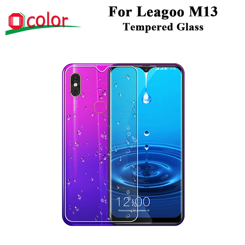 Ocolor для Leagoo M13 пленка из закаленного стекла 6 1 дюймов Защитное стекло переднего