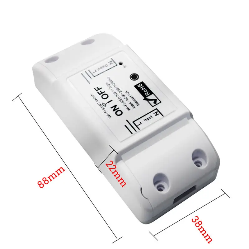 AABB 2.4G Wifi смарт переключатель для Tuya App Diy беспроводной пульт дистанционного
