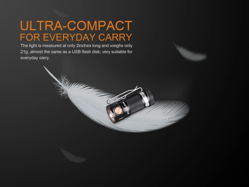 2018 Новый FENIX E16 Cree XP-L HI нейтральный белый светодиод Max 700 люмен 16340/CR123A