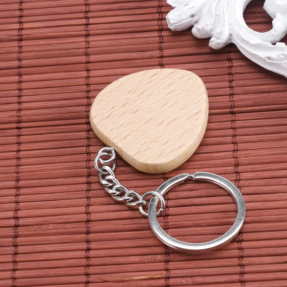 2 шт. DIY брелок из дерева творческий декор забавные брелоки Висячие брелки подарок