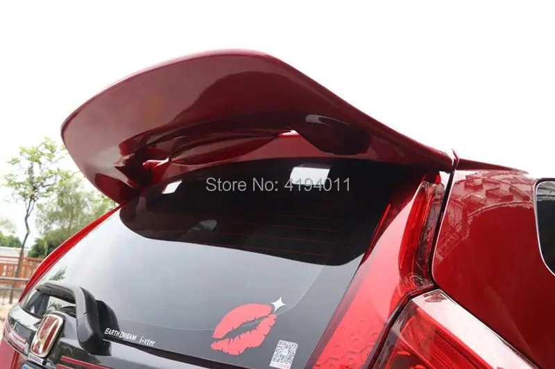 Для Honda Fit Jazz 2014 2015 2016 2017 2018 2019 ABS пластиковый Неокрашенный Грунтовка Цвет сзади