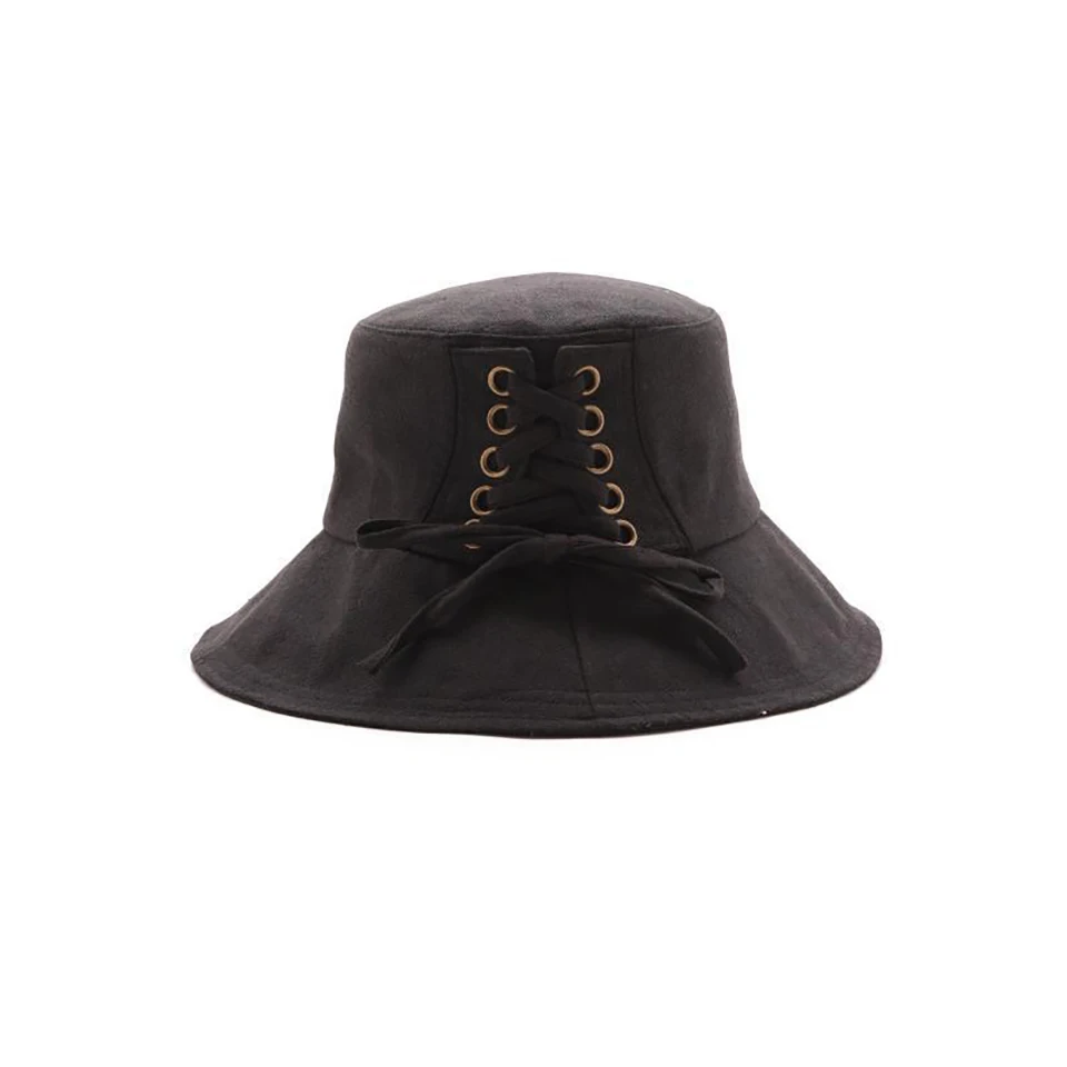 2019 Bandage Fisherman Hat Fedoras Fashion Sun Caps Panama Women Women's Wide Brim Casual 6 Colors Wholesale |