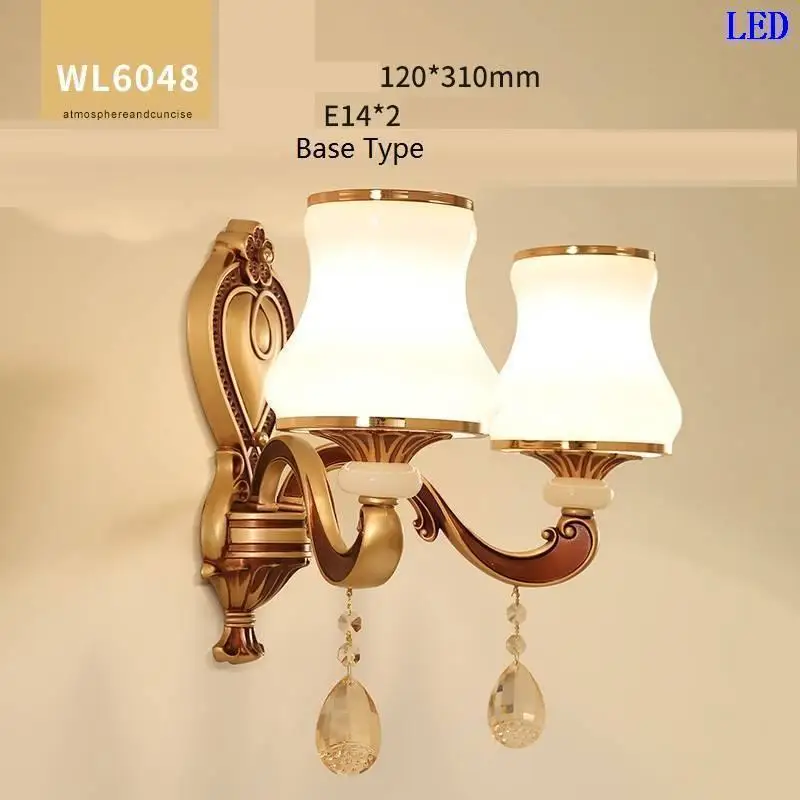 Лампа для внутреннего освещения дома Aplique Luz Pared Wandlamp кристалл аппликация Murale