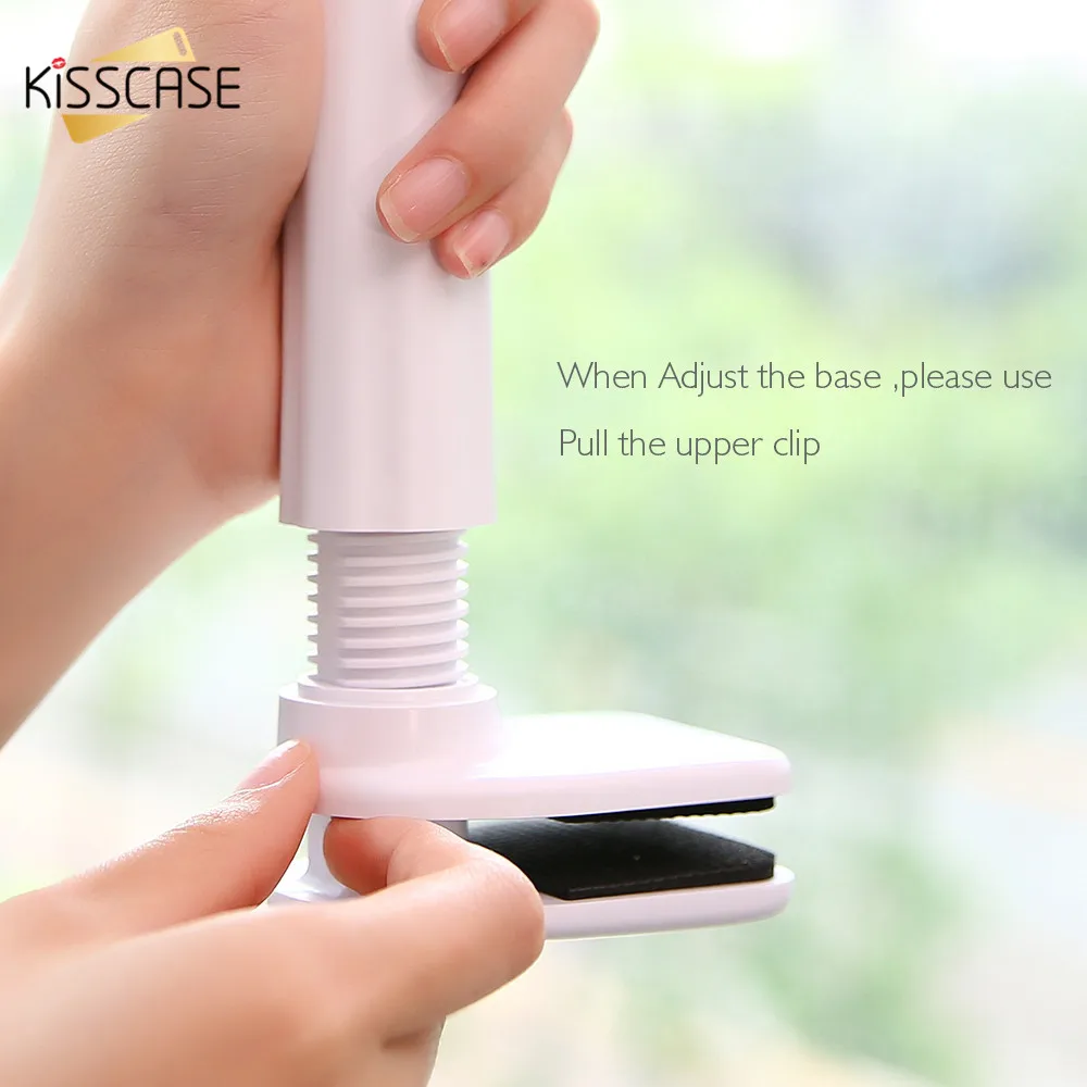 KISSCASE Universal Cell Phone Holder Flexible Long Arm lazy Desktop Tablet Mount Bracket For iPhone XS X Samsung | Мобильные