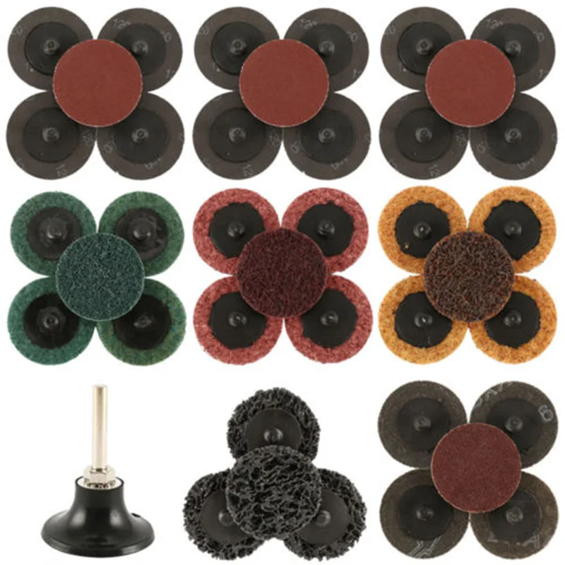 35 шт. шлифовальный набор дисков 2 &quotТип R рулонный замок диски шлифовальные