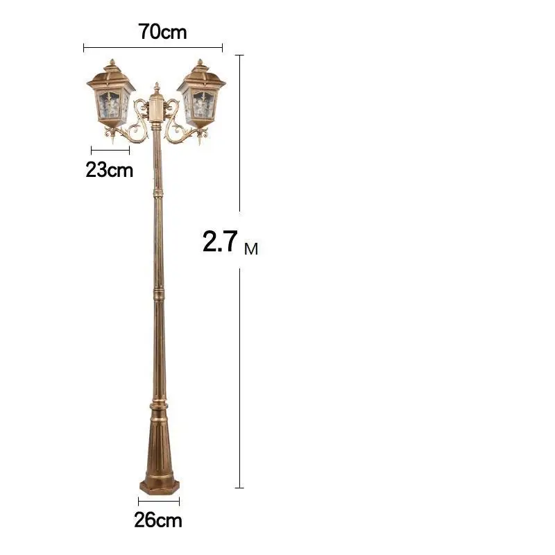 Jalan Straatverlichting Sokak Lamba лампа Lampadaire Farola внешняя Плаза светильник Exterieur Led Off Lampione