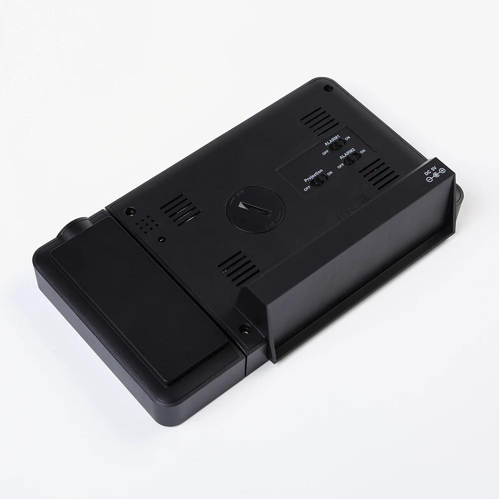 FanJu FJ3391 проекции будильник часы метеорологическая станция с индикатор погоды