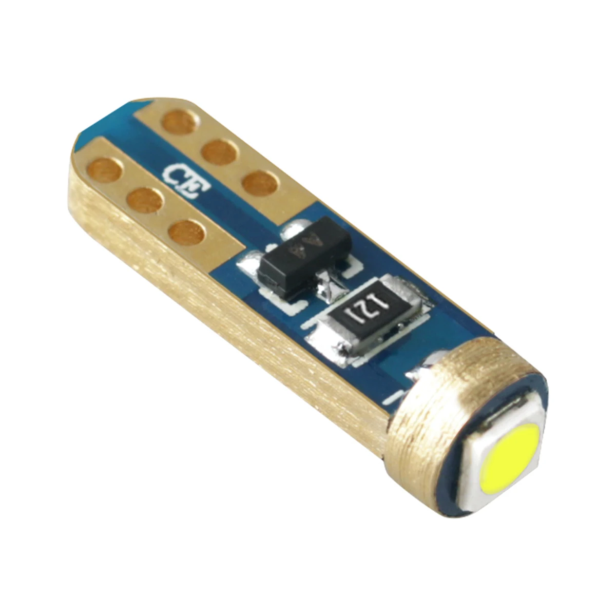 4 шт. Автомобильный интерьер T5 Led 1 Smd DC 12V 24V лампы светильник Керамическая для