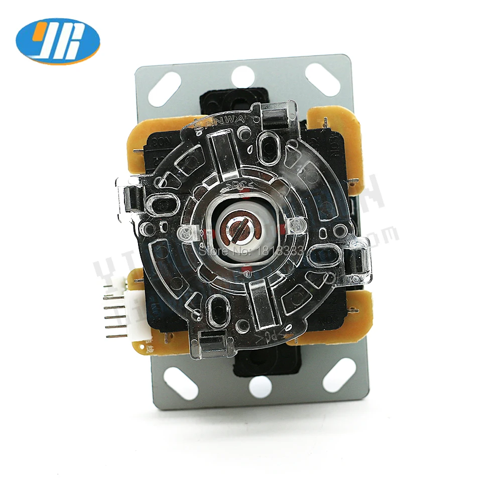 С подсветкой аркадный джойстик копия SANWA 5V светодиодный палка 4 /8 с овальной формы