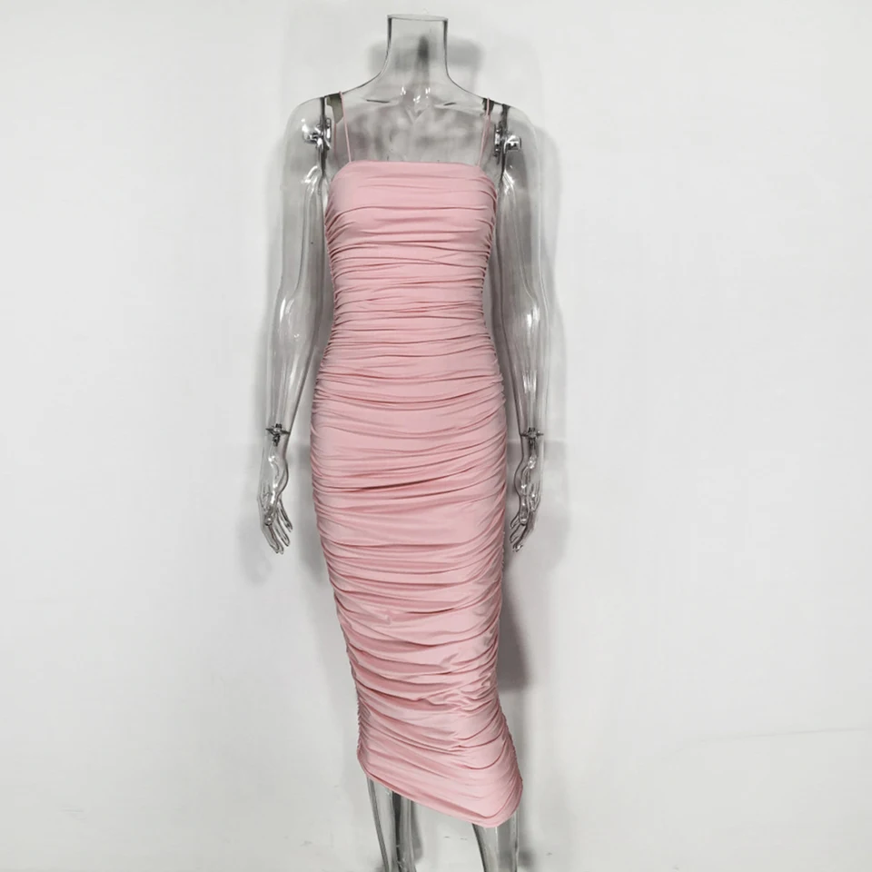 Karlofea женское модное платье с рюшами на бретельках сексуальное клубвечерние