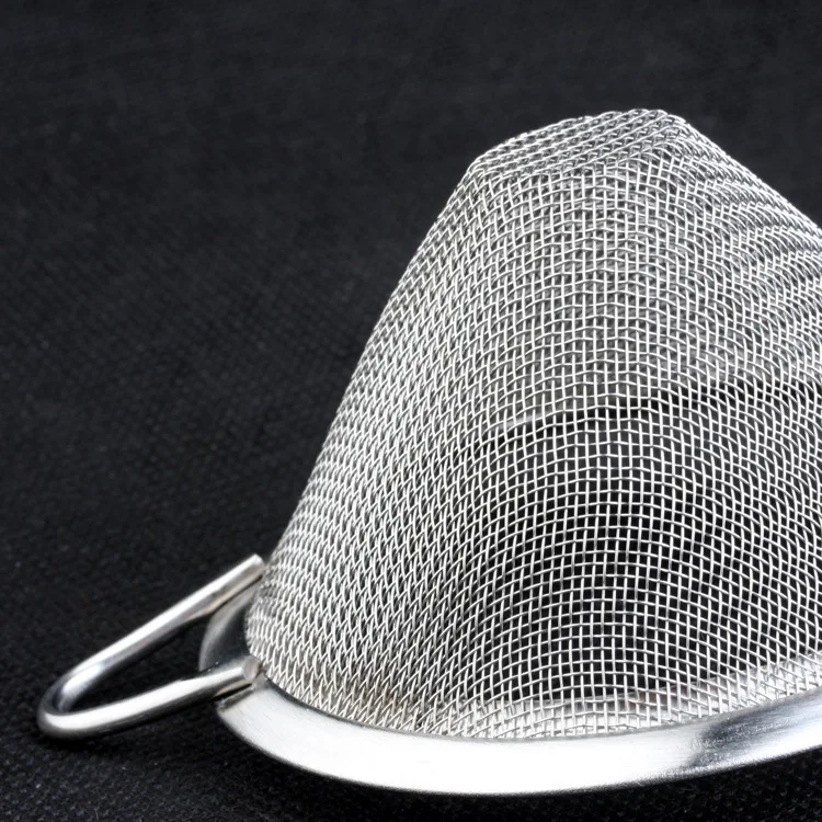 9cm European Double Strainer Filter Funnel Triangle Cone Escape Screen | Дом и сад