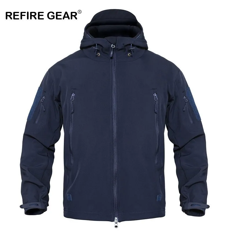 Refire Gear новые тактические камуфляжные куртки с капюшоном для улицы Мужская мягкая