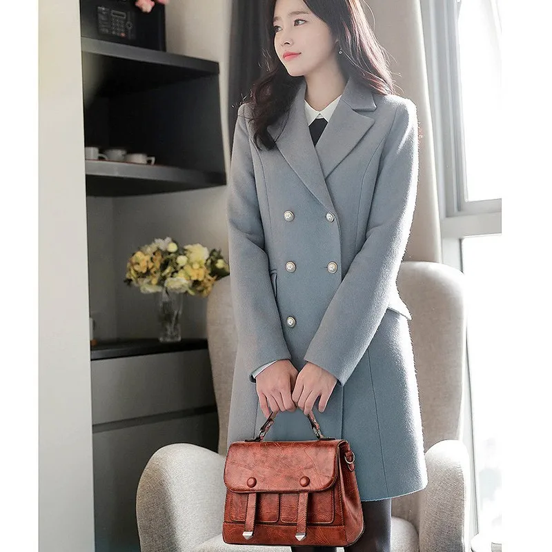 

LIKETHIS Vintage Women Handbag Ladies Messenger Bag Casual Tote Famous Brand 2019 New Solid Crossbody Bag Girl Sac A Main Femme