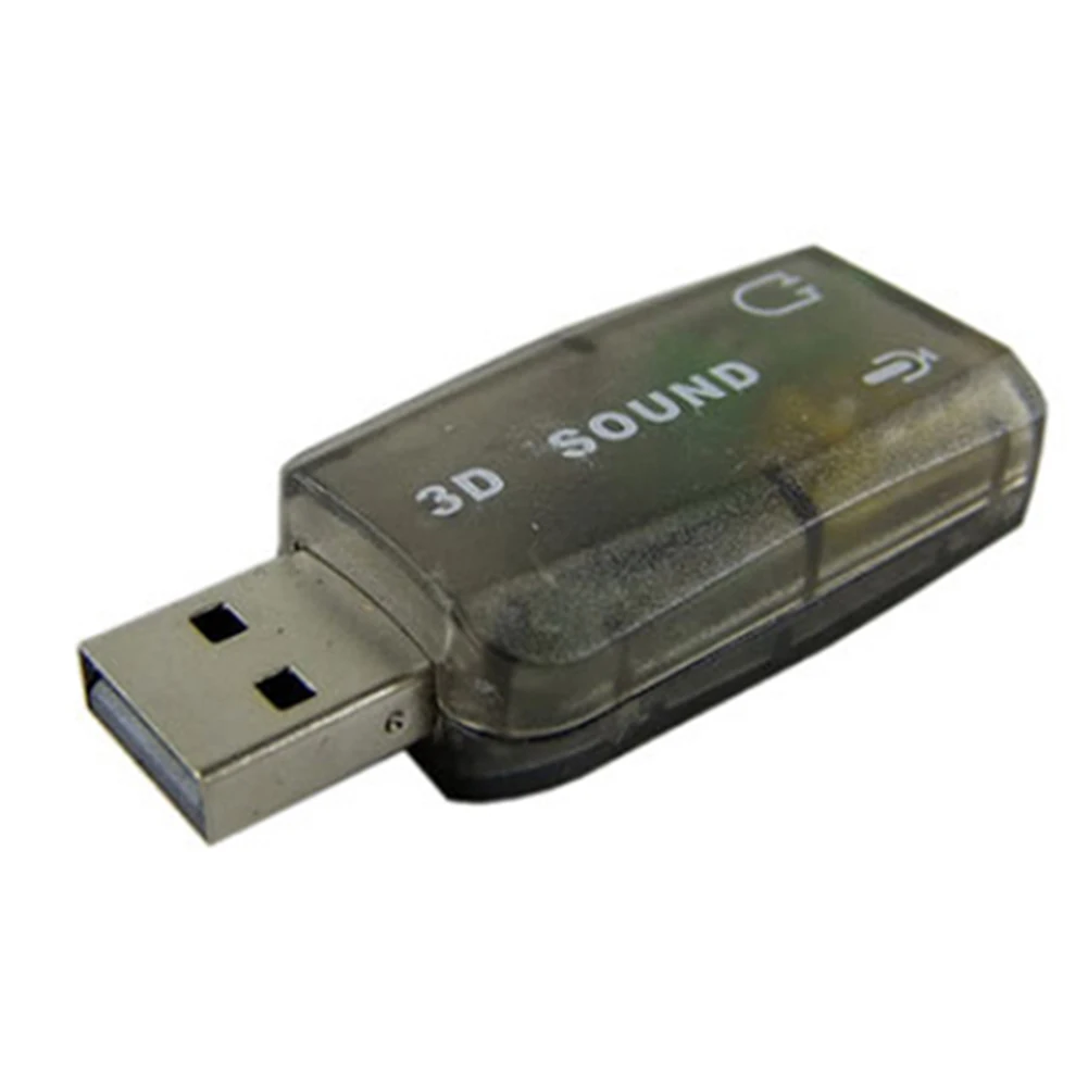 Внешняя звуковая карта 5 1 каналов с USB на разъем 3 мм|Звуковые карты| |