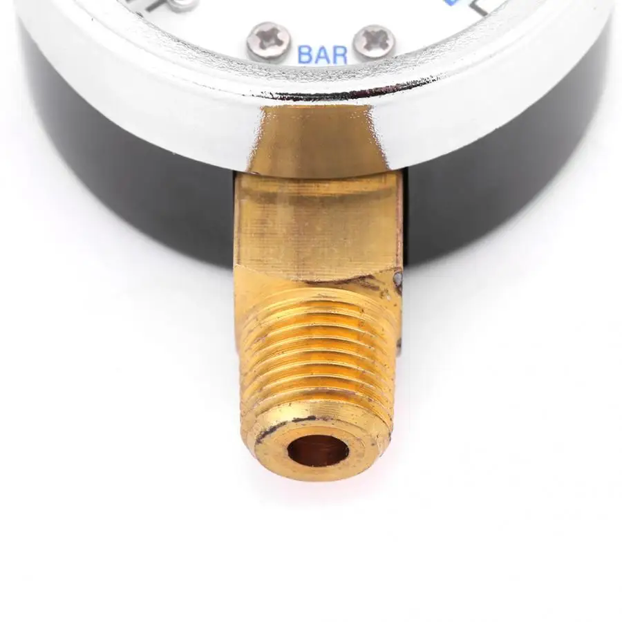 0 1/8 PSI 14 бар измеритель давления в шинах 40 мм Циферблат вакуумный манометр