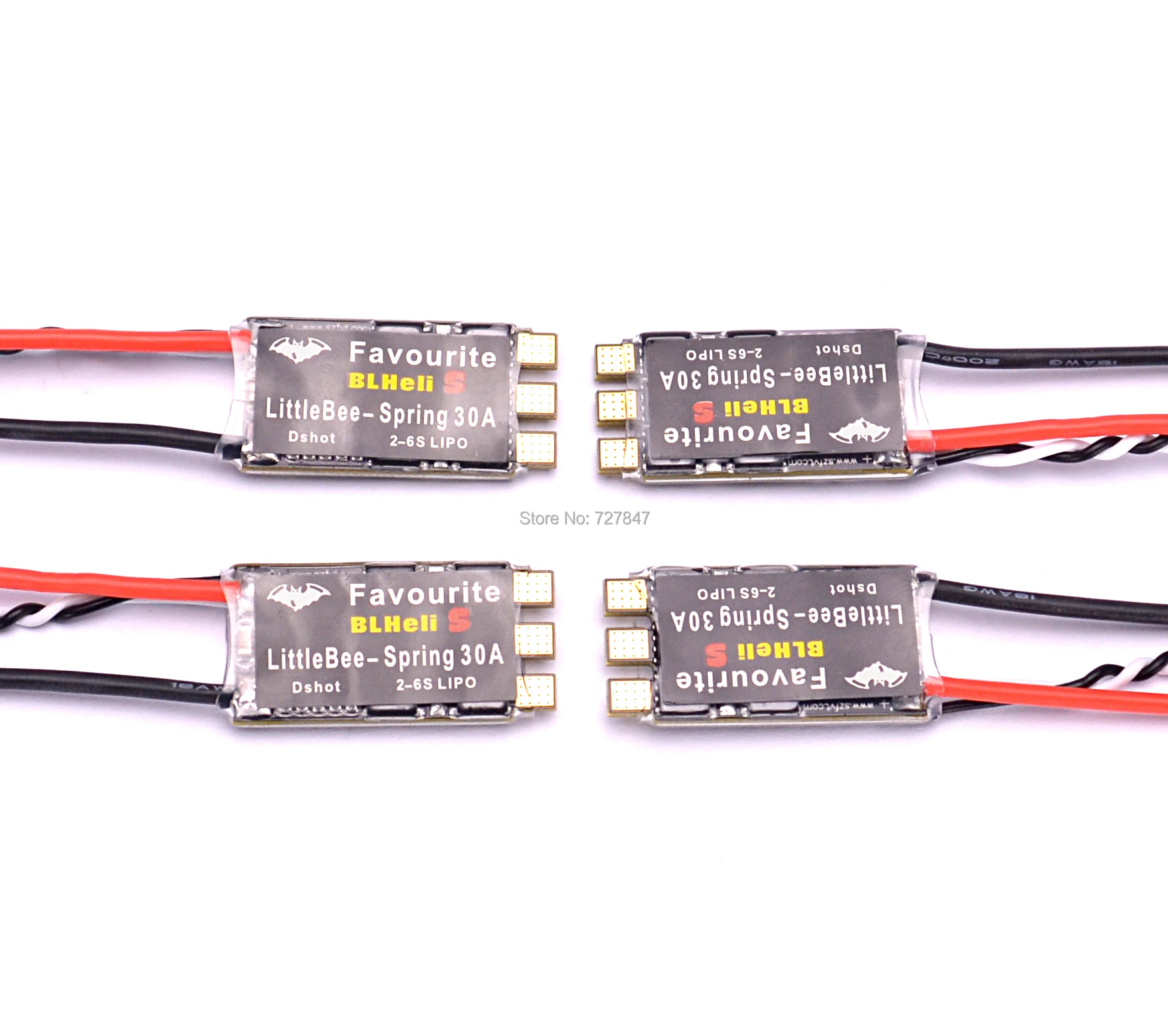 Пружина FVT Littlebee 30A BLHeli s ESC 2 6S поддерживает multishot DSHOT Oneshot42 OneShot125 для мультикоптера