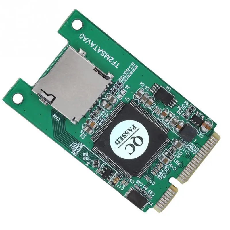 Адаптер Micro SD TF карты к Мини PCI E mSATA SSD адаптер конвертер для ПК компьютера ноутбука