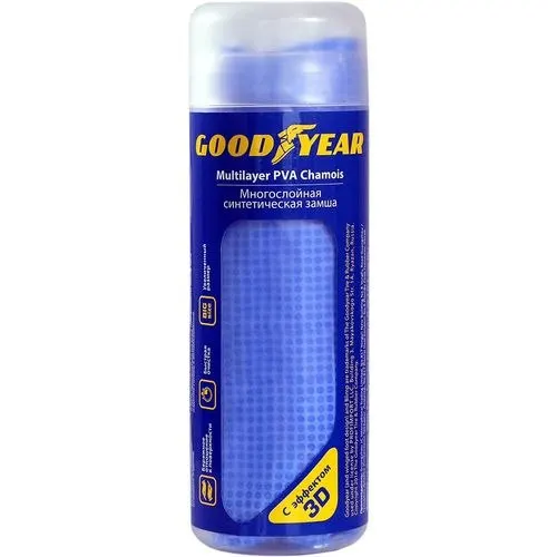 Салфетка в тубе GOODYEAR GY000002 43*64см | Автомобили и мотоциклы
