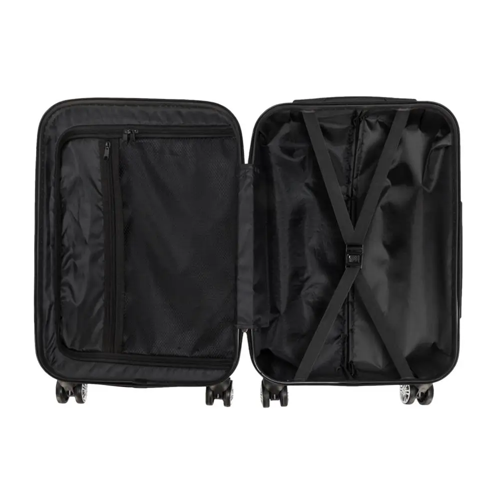 Portable 20 Inch Waterproof Luggage Travel Business Large Capacity Suitcase Bag Rolling Wheels Gray Color Side Mounted TSA Lock | Багаж и
