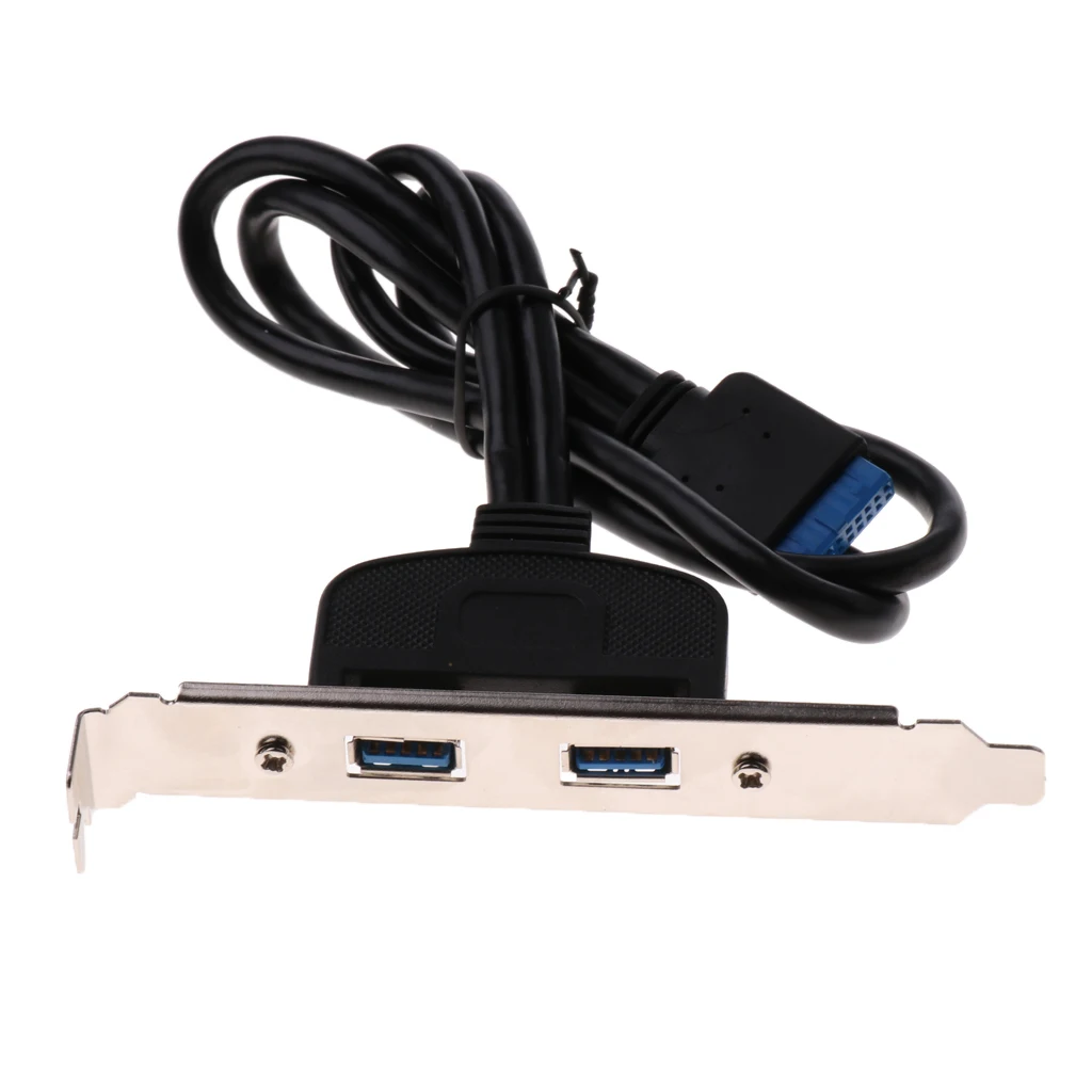 Двойная задняя панель USB 3 0 мама для материнской платы 20 контактный