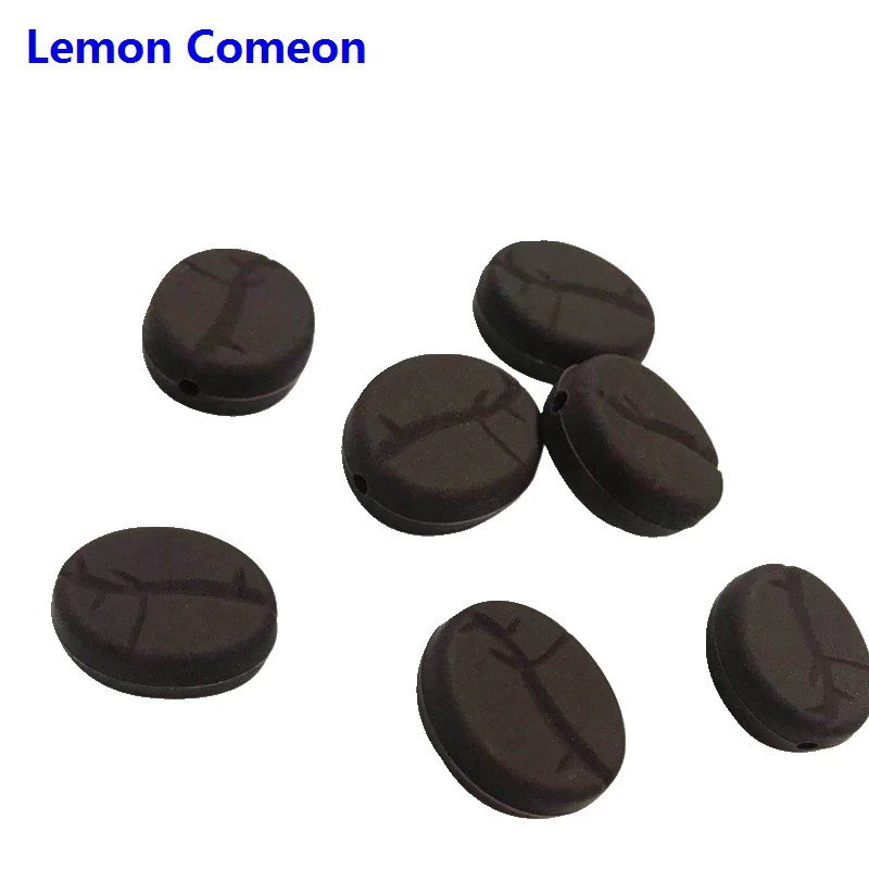 5 шт. шоколадных силиконовых бусин Lemon Comeon детский Прорезыватель для зубов