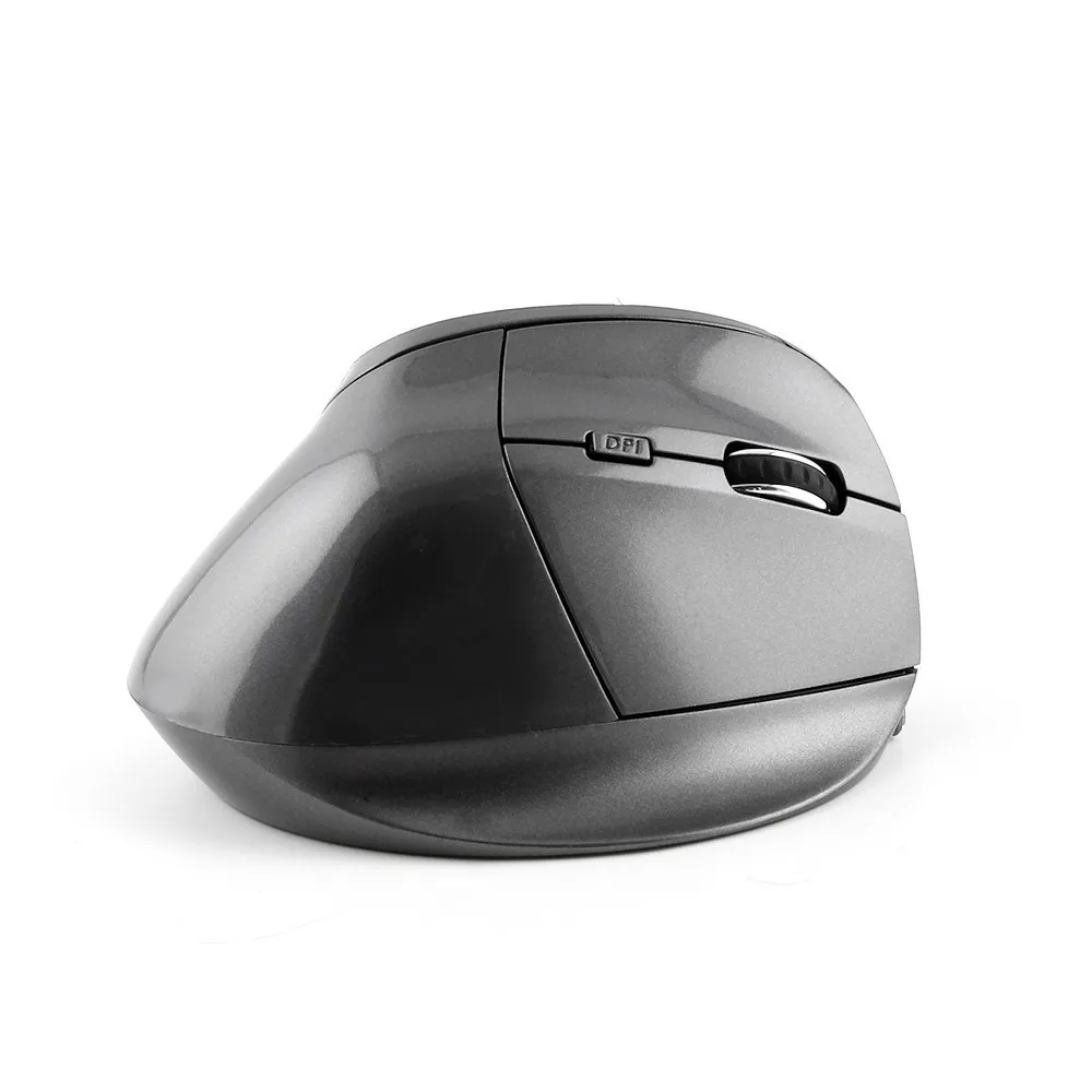 Беспроводная эргономичная Вертикальная перезаряжаемая компьютерная мышь с 6