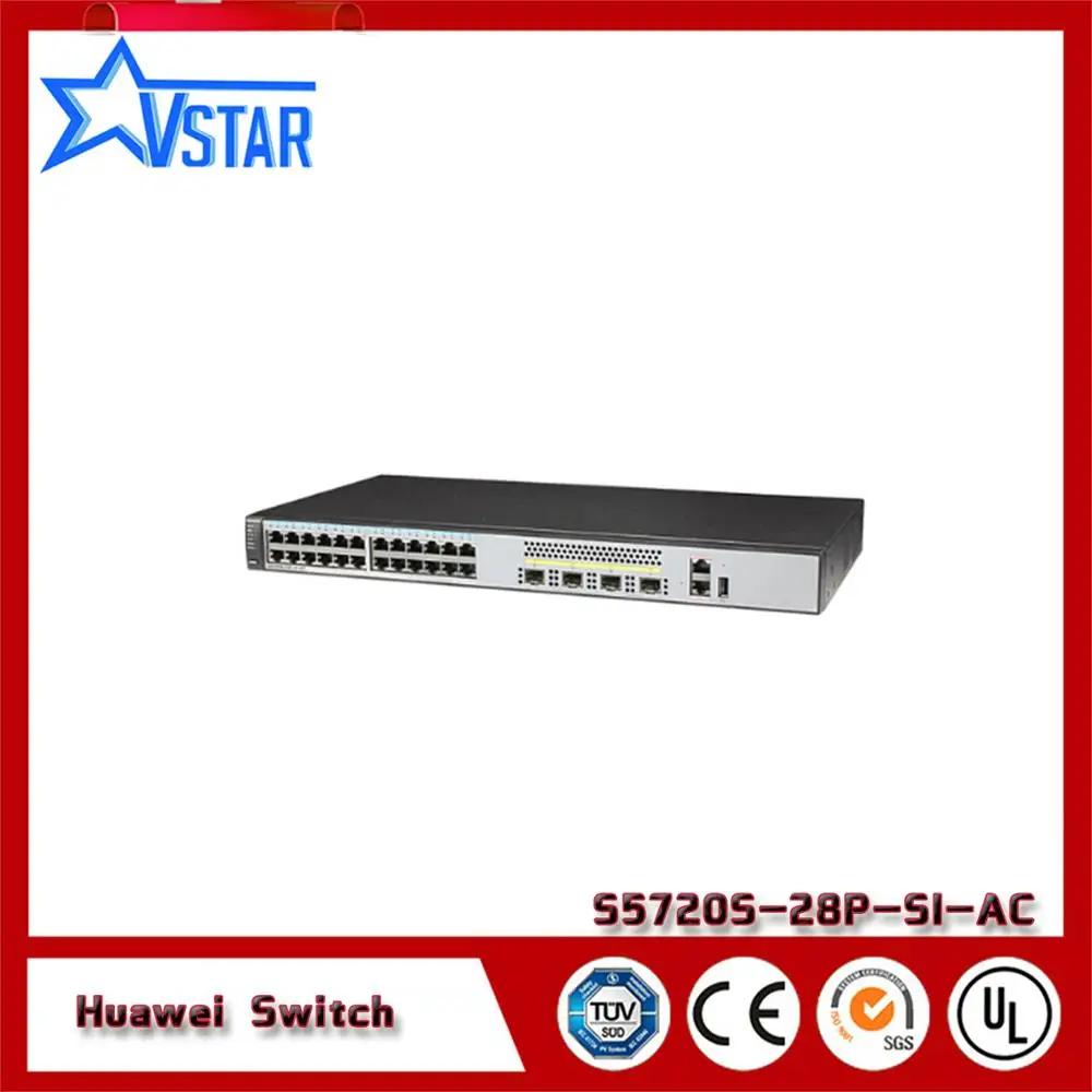 S5720S Series 28P SI AC hua wei 24 портовое гигабитное волокно|Оптоволоконное оборудование| |