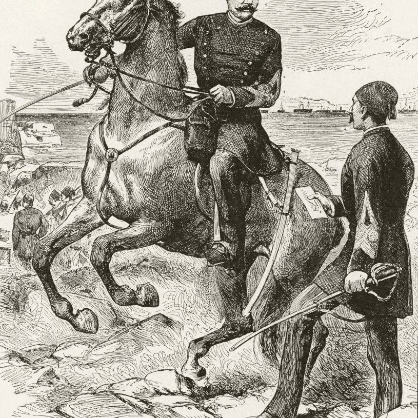 Полковник Ахмед ораби или ураби 1841 плакат печать (24x30) | Дом и сад