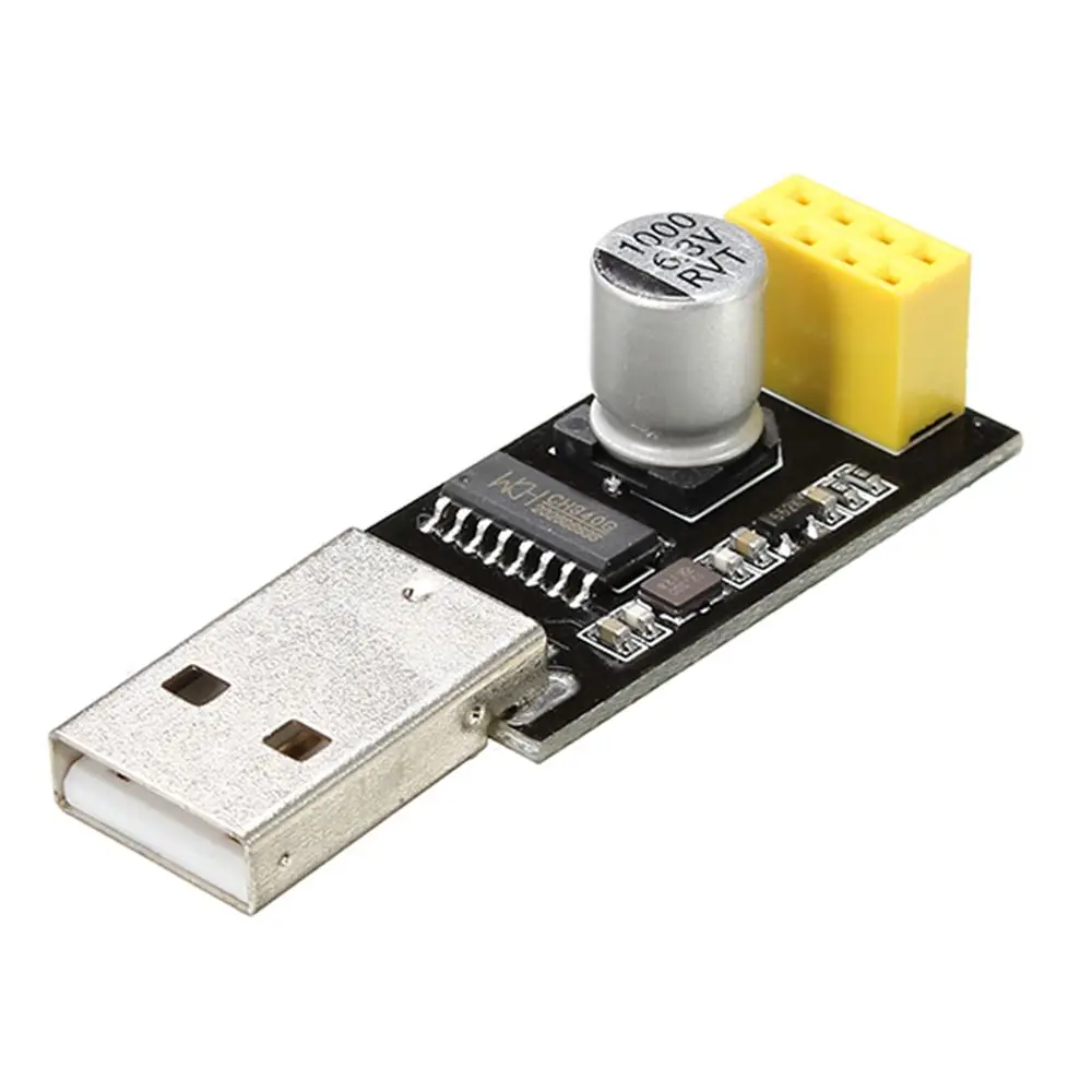 CLAITE USB к ESP8266 Серийный адаптер беспроводной wifi Develoment плата и ESP01 приемопередатчик