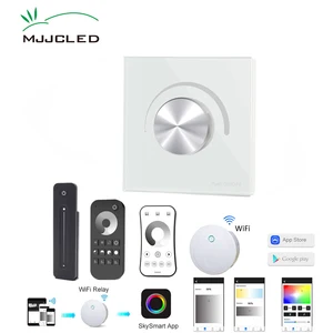 Диммер, диммер, светодиод, 220 В, 230 В, 110 В, переменный ток, беспроводной, регулируемый, с радиочастотным пультом дистанционного управления, 2,4G, диммер СВЕТОДИОДНЫЙ светодиодных ламп