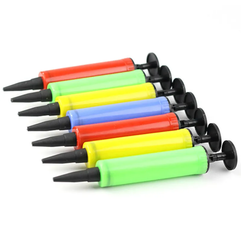 Mini Ballons Pump Manual Hand Push Air Balloon Accessories Party Supplies Portable Latex Foil Balloons Inflator Cheap | Дом и сад