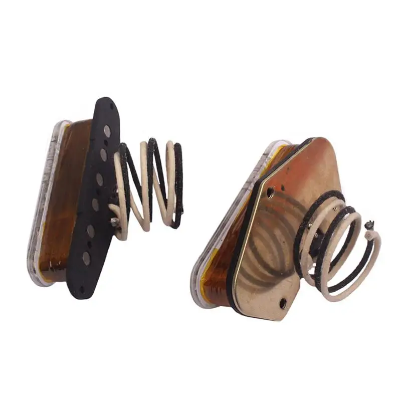 Прозрачная Гитара Части гитары бас мост пикапы сменный фиксатор для