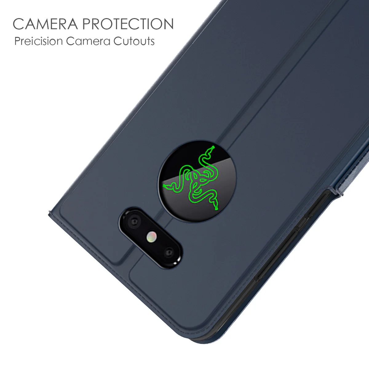 CASEWIN для razer телефон 2 чехол телефона capa искусственная кожа флип Стенд бумажник с