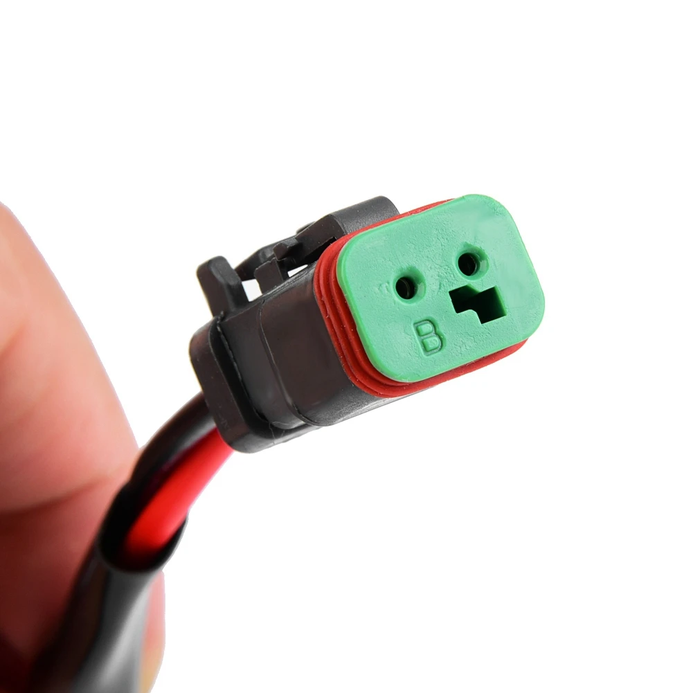 Автомобильное Usb гнездо автомобильное реле жгут проводов адаптер Светодиодная