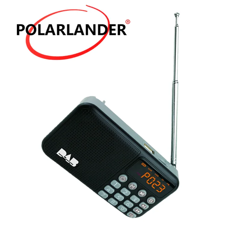 Bluetooth BT 4 0 динамик цифровой радио портативный fm-приемник мини DAB/DAB + 3 Вт tf-карта U