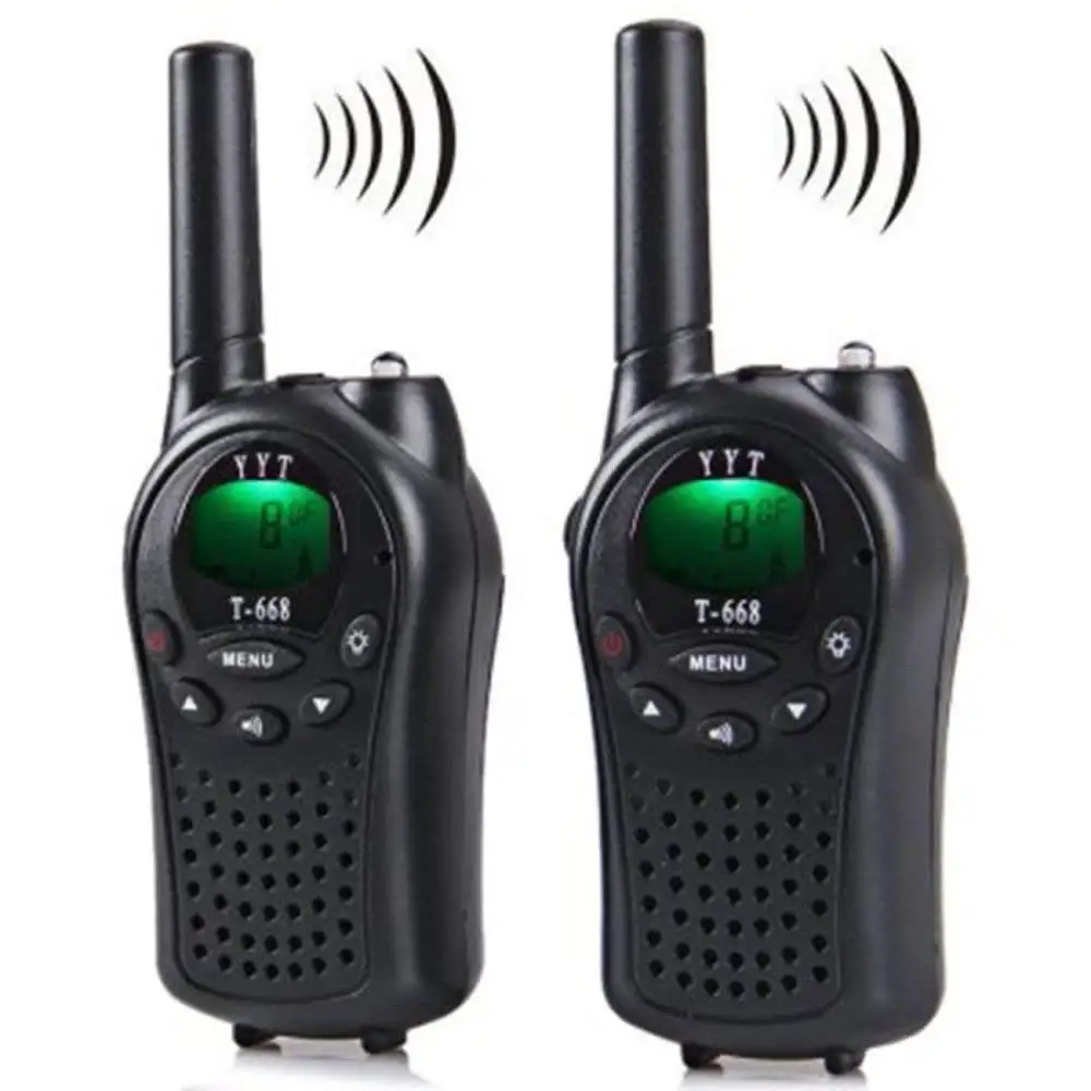 New-Two Way Radio Walkie Talkie 2 Pieces T-668 Handheld Auto Multi Channel 5KM  Безопасность и