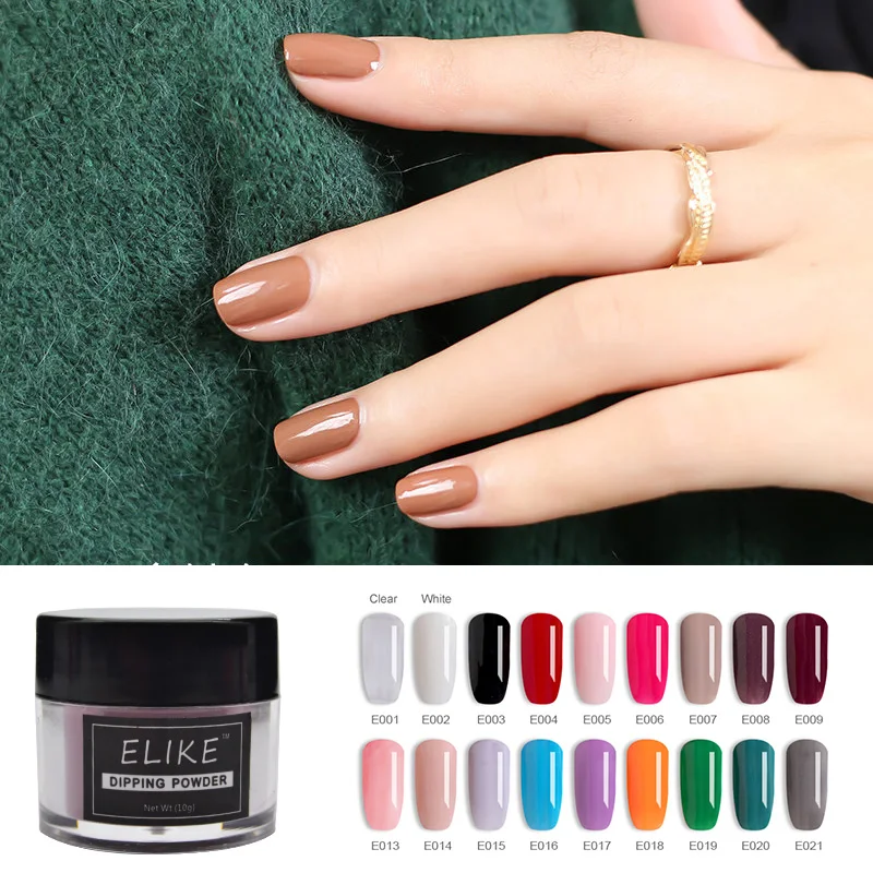 Like dipping power nails kit 10 г блестящие быстро сушить на воздухе без лампы Лечение ногтей