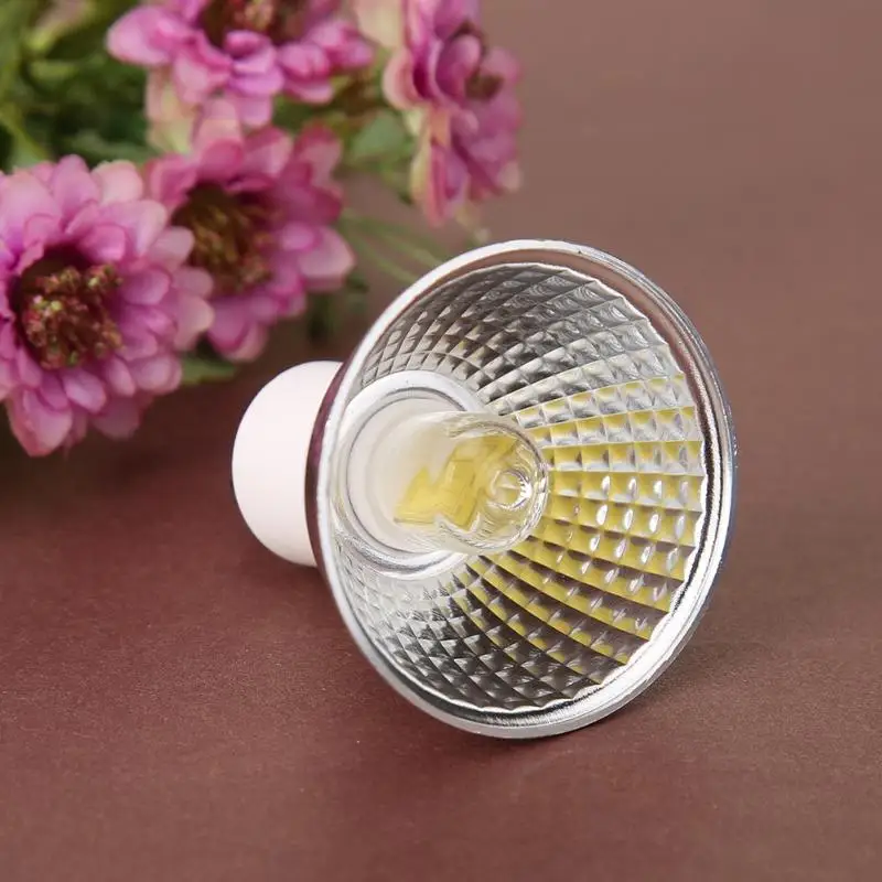 Alloet 7 W AC 220 V GU10 прожекторная лампа 1511 COB светодиодный затемнения галогеновая