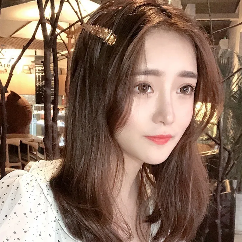 Модные Роскошные крошечные заколки с кристаллами для женщин волос в форме капли