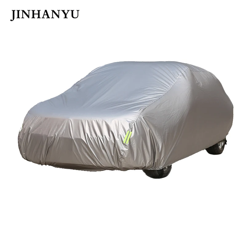

Oxford cloth coated silver car clothing sun protection insulated off-road car sedan business car cover