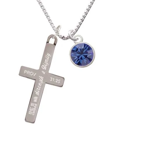 10mm Blue Crystal Drop прочность и достоинства Подвески с крестом|Подвески| |