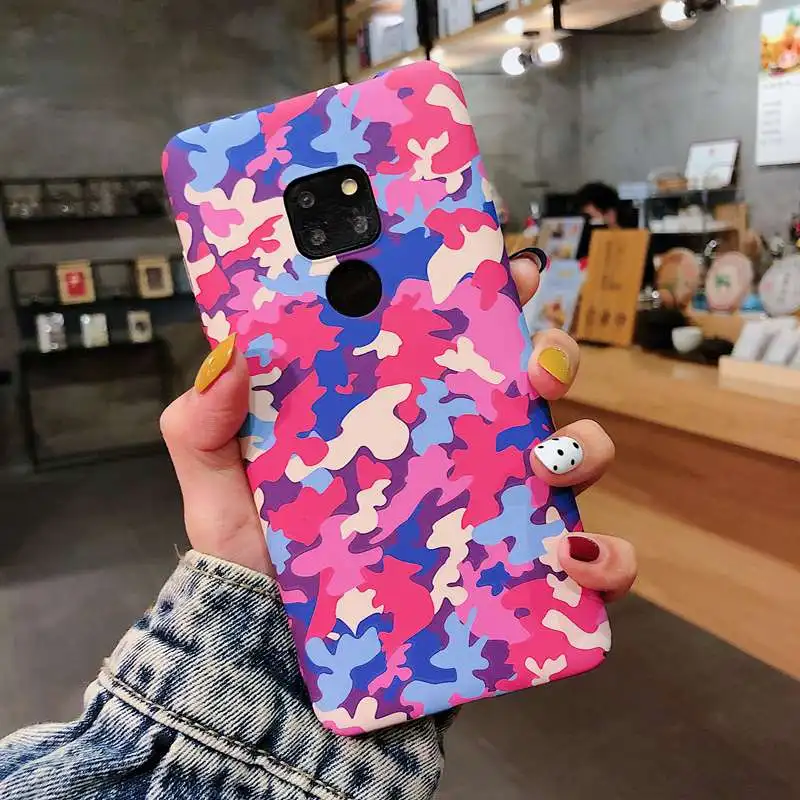 Stelllife Ретро камуфляжный чехол для телефона huawei mate 20 20pro lite жесткая матовая