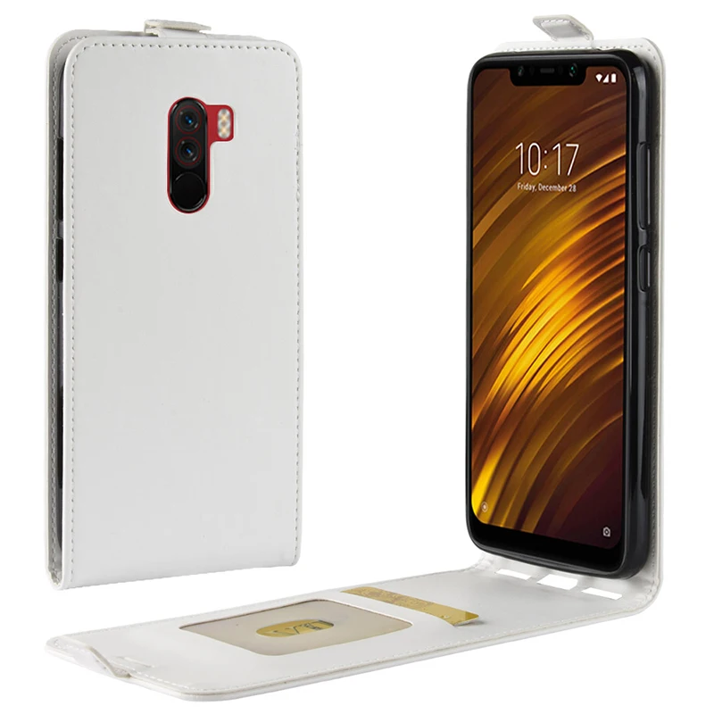 Remanbor для Xiaomi mi Pocophone F1 Флип кожаный чехол скольжению с карты карман сяо Поко
